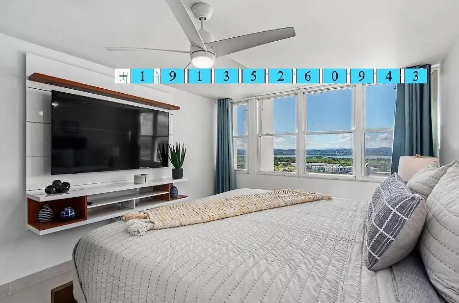 Fully Remodeled 3-Bedroom 2 Full Baths ! On Whtsapp ! Check The Number From The Photos! Condo ! San Juan 0*,  Puerto Rico